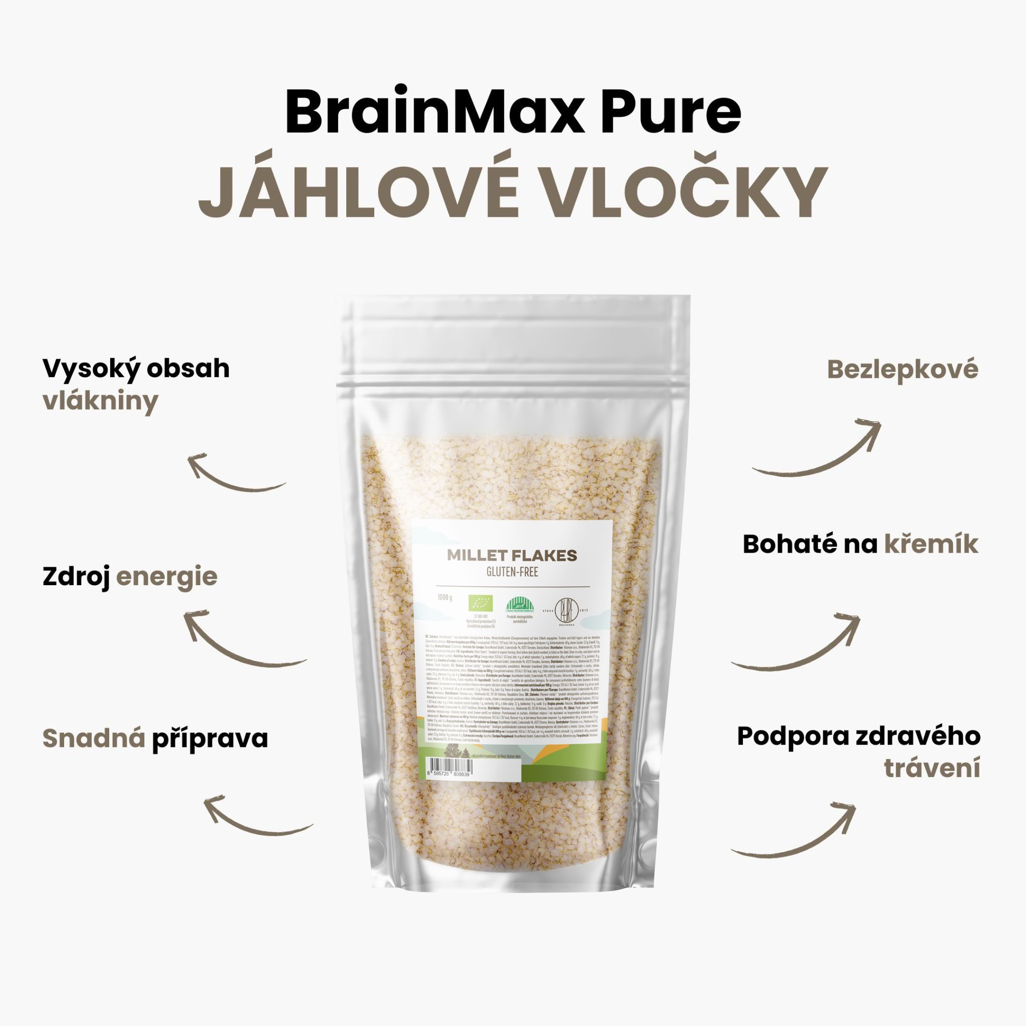 jahlove. vlocky produkt